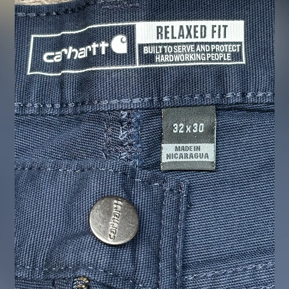 Carhartt Rugged Flex Canvas Work Pants Relaxed Fit 32x30 NWT - Picture 10 of 10
